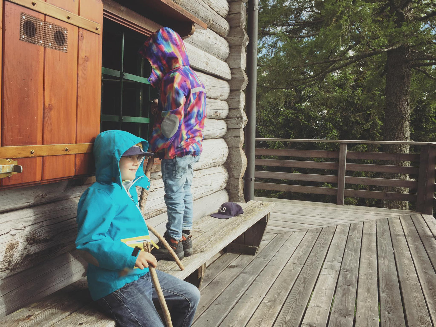 Regen, Wind und Berge